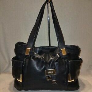 Michael Kors Top Handle Black Satchel